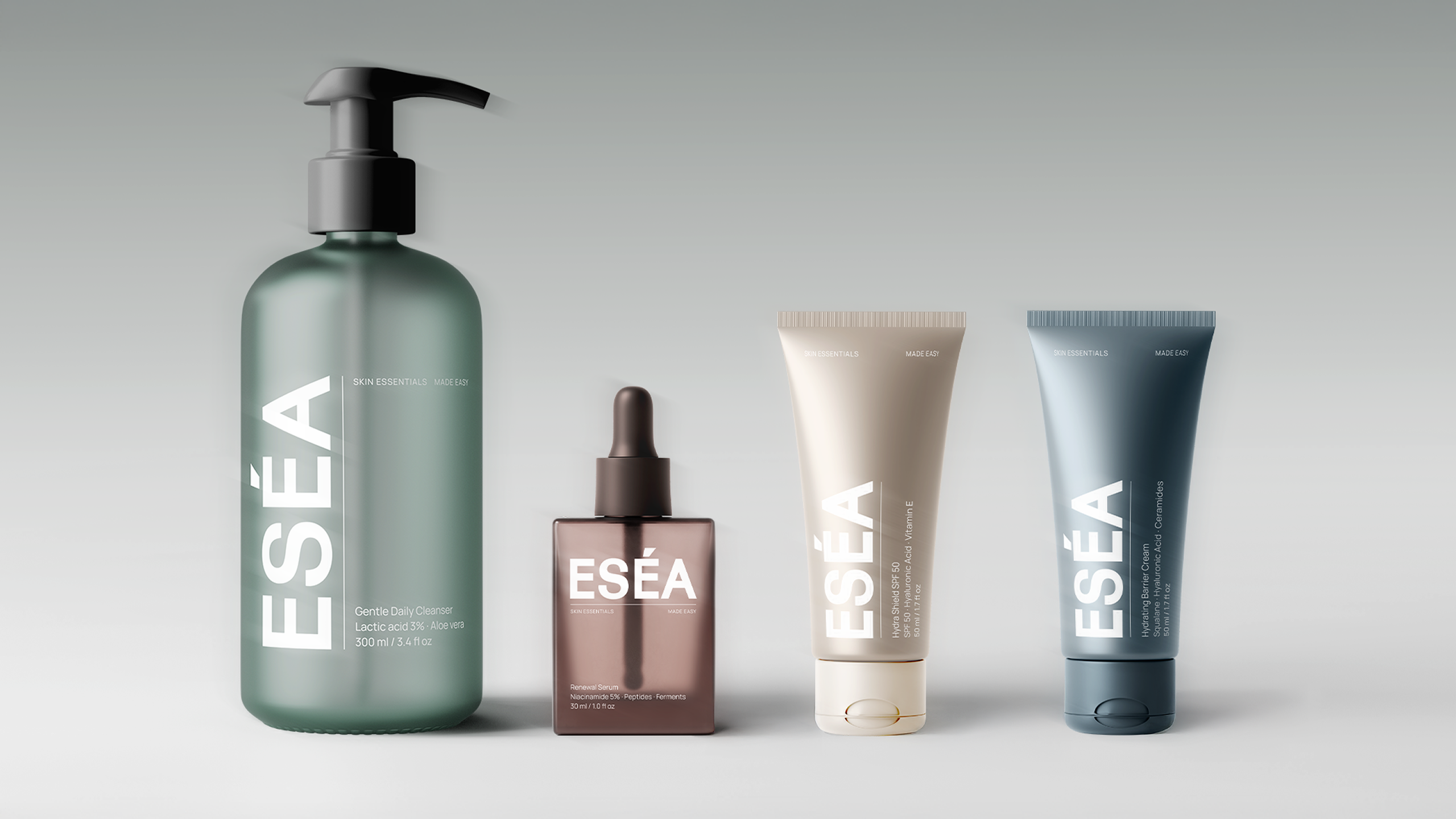 Eséa brand identity showcase