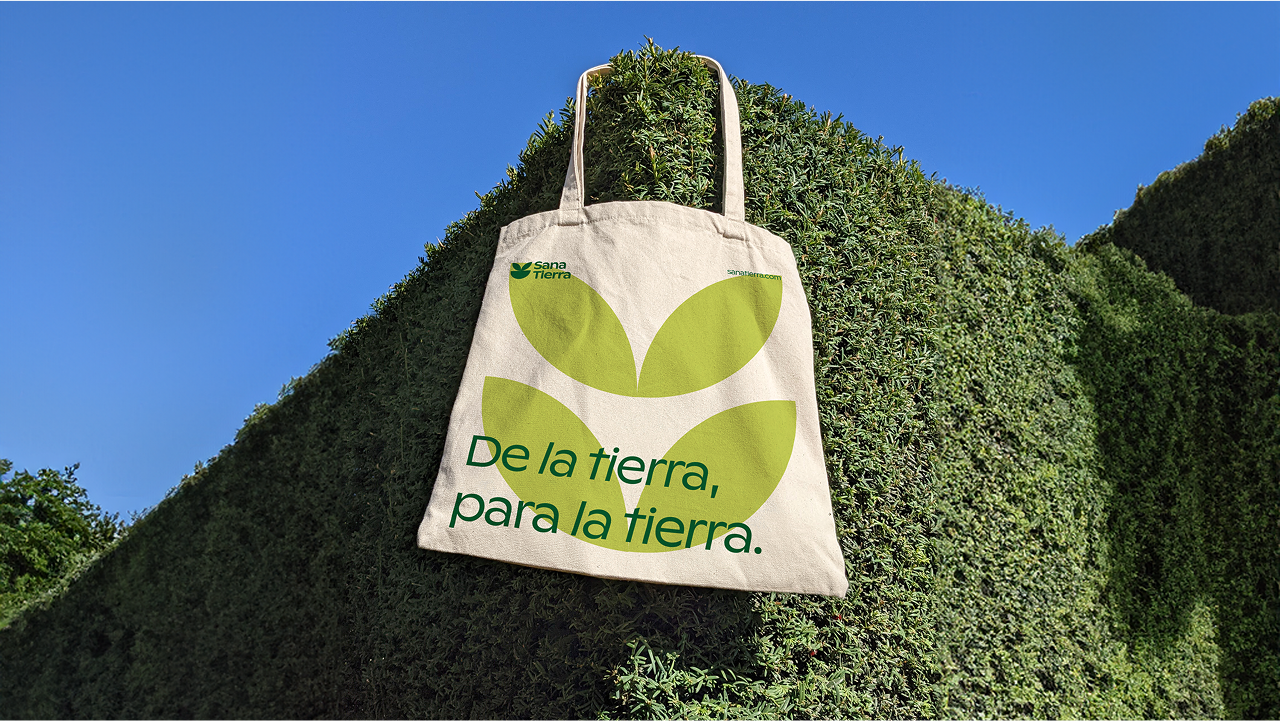 sana tierra brand identity showcase